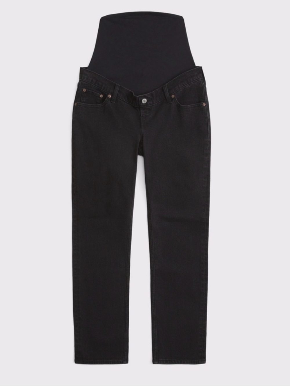 Abercrombie & Fitch Maternity Straight Ankle Jeans Size 26 Short